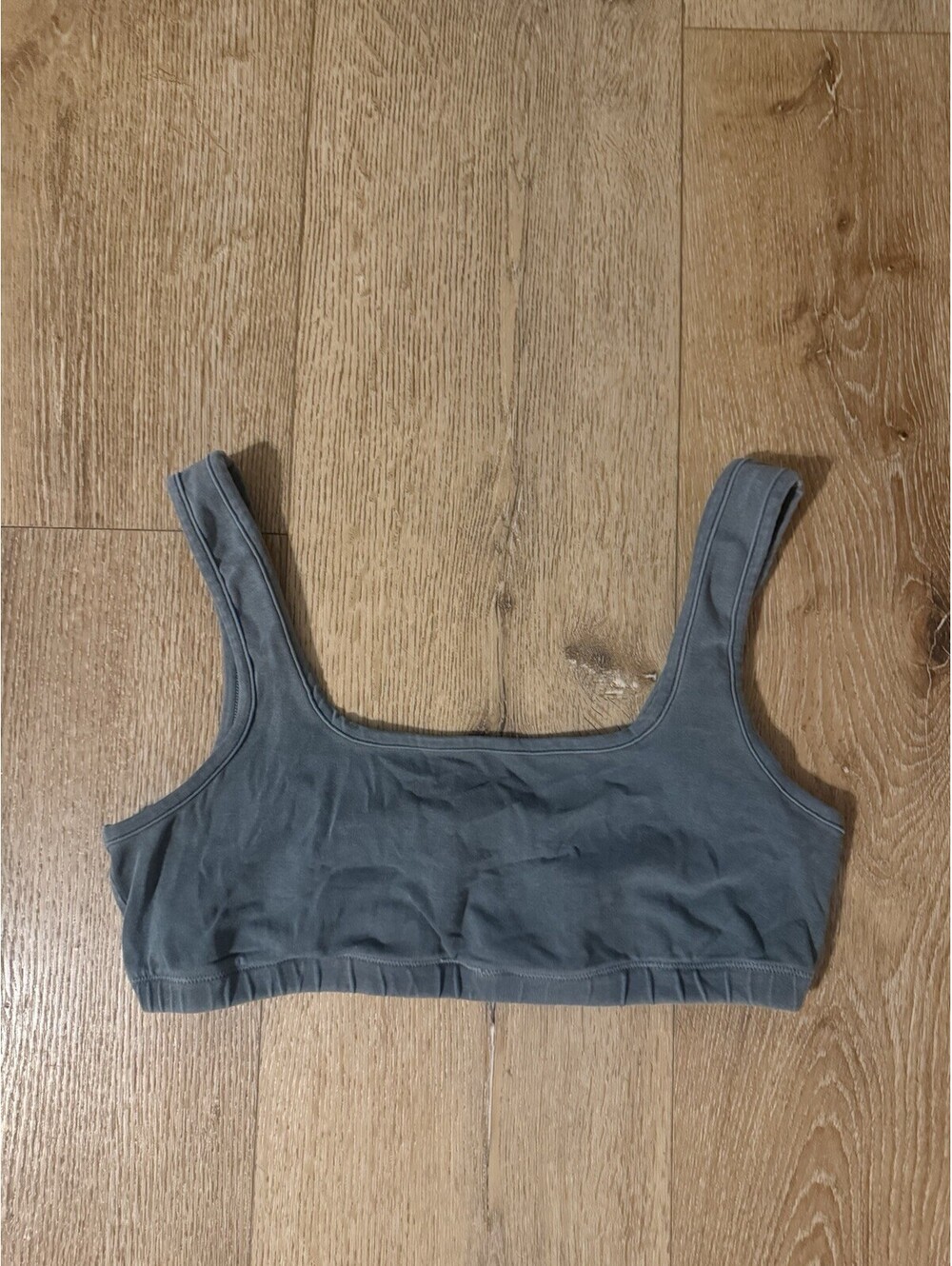 Skims Womens Green Sleeveless Shirt bra Size 2XL Pullon Comfortable
